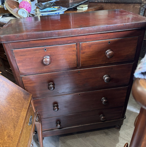 Victorian mahogany round - mahogany,