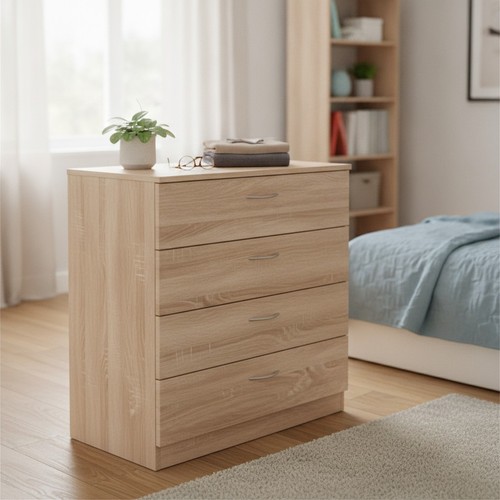 Grey oak wood - 3/4/5, drawer